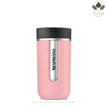 تراول ماگ نسپرسو لیمیتد مدل نوماد سایز متوسط صورتی Bubble Gum تراول ماگ نسپرسو لیمیتد مدل نوماد سایز متوسط صورتی Bubble Gum